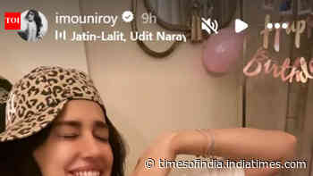 Mouni shares INSIDE PICS from Disha's cozy birthday party