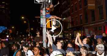 Fans Celebrate Knicks’ First N.B.A. Title in 53 Years