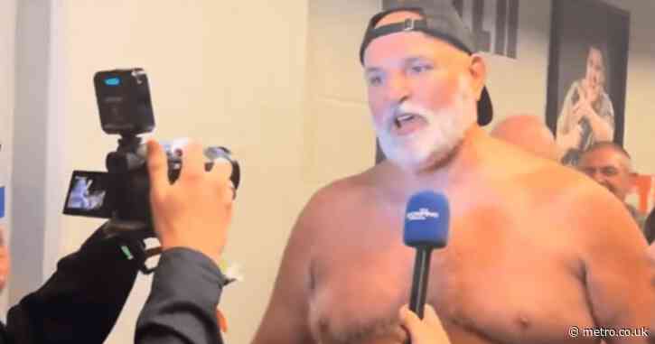 John Fury calls out ‘worm’ former world champion in wild shirtless rant