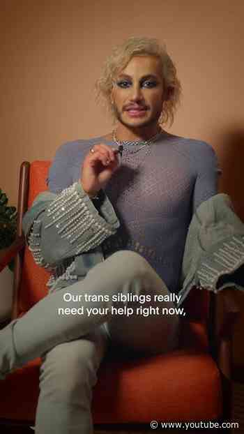 @FrankieJGrande reminds us to stick together and be there for the transgender community.
