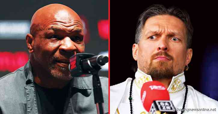 Mike Tyson tells Oleksandr Usyk to face one man next: “We’re waiting for you”