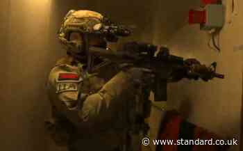 Moment Royal Marines seize Russian 'shadow fleet' vessel in dramatic night operation