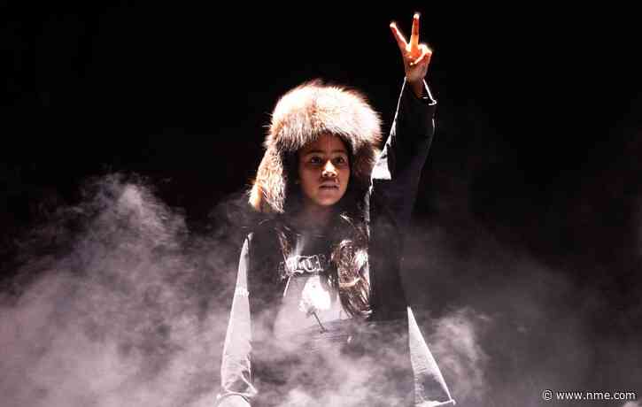 Watch North West’s first solo music festival performance
