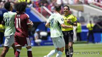 World Cup VAR review: FIFA tech stops working in Q...