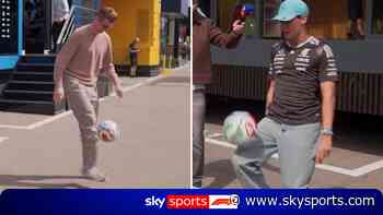 'Careful! You'll break your ankle!' - Who has the BEST first touch in F1?