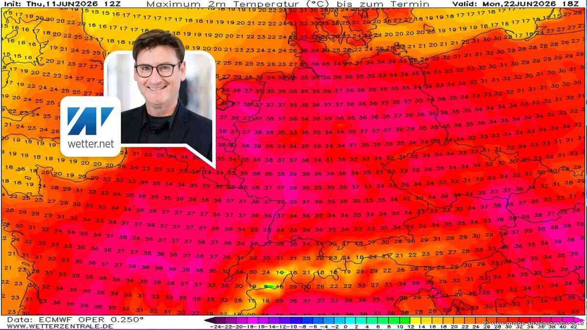 Wettermodelle schüren konkreten Verdacht – Heat Dome könnte sich nun über Deutschland aufbauen