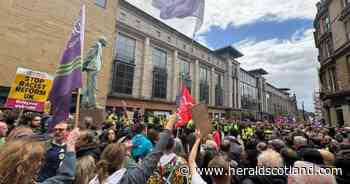 Police update after today's anti-racism and counter protests in Glasgow