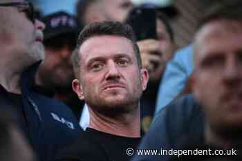 Tommy Robinson says he has been detained under counter-terror laws at Heathrow airport