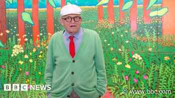 David Hockney's life in pictures: From swimming pools to celebrity portraits