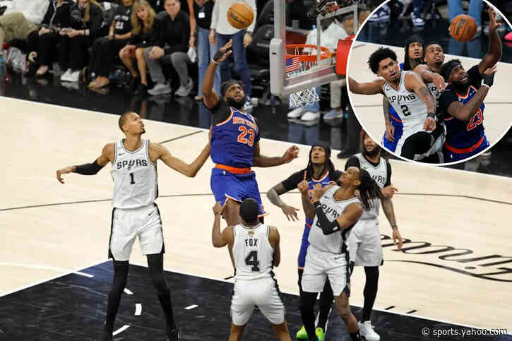 Mitchell Robinson has his long-awaited Knicks forever moment to seal NBA title