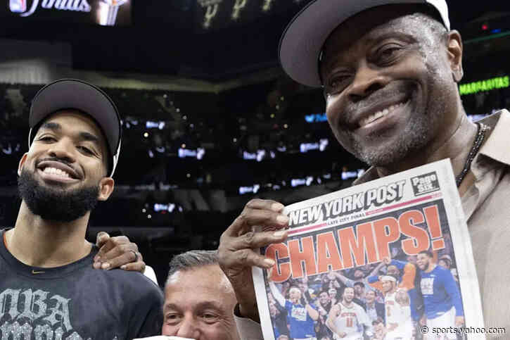 Patrick Ewing had a front-row seat to see his Knicks title wait finally come to an end
