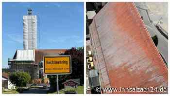 Hinter der Hülle beginnt die Zukunft der Pfarrkirche Rechtmehring