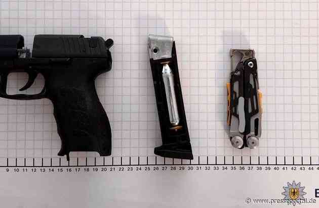 BPOL NRW: Bundespolizei stellt Messer und Gaswaffe nach Ladendiebstahl sicher