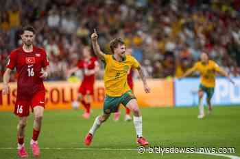Australia fue más veloz y superó a Turquía 2-0 en el peleado Grupo D