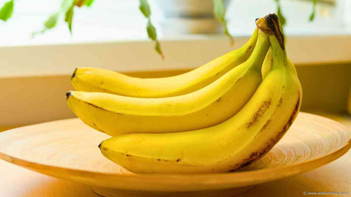 Bananas will last longer without turning brown if stored alongside common kitchen item