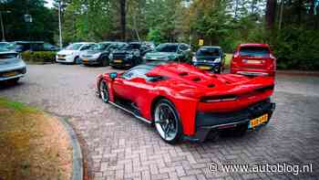 Ferrari F80 voor het eerst gespot in Nederland!