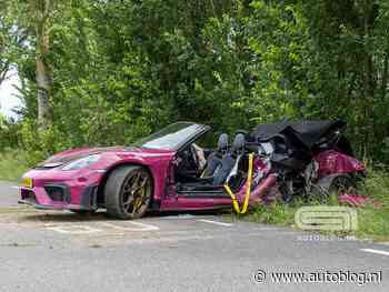 Forse crash met Porsche 718 Spyder RS nabij Rotterdam