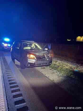 Driver hits deer on I-69, in DeKalb County, two hurt