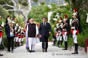 « Cher Narendra... » :  à Nice, Emmanuel Macron en opération séduction stratégique envers son homologue indien