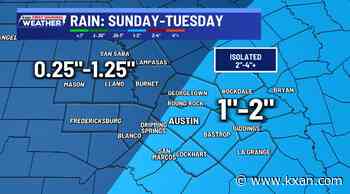 Flood threat through the beginning of the work week