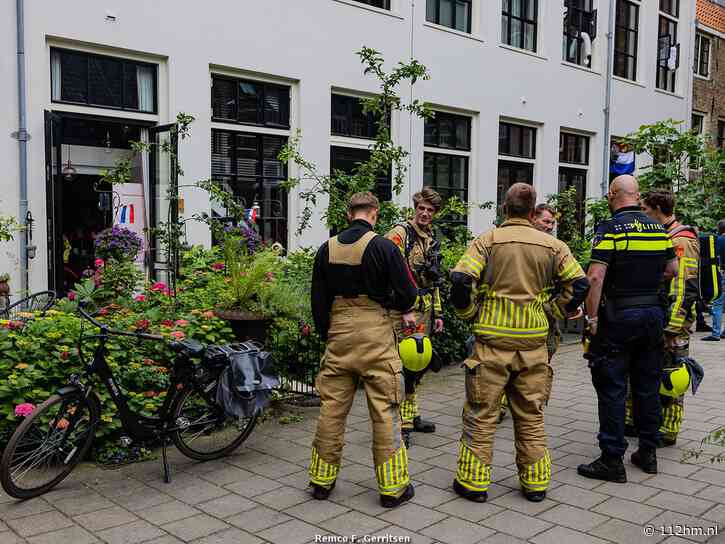 Brand in oven aan de Raoul Wallenbergplein in Gouda