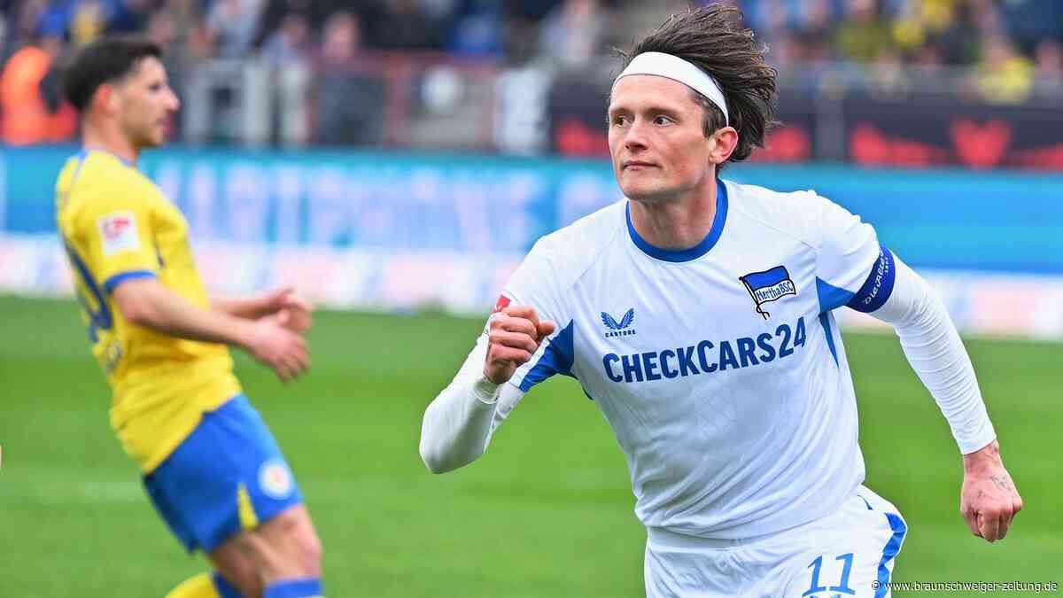 Trotz Abstieg: Hertha-Kapitän Fabian Reese will zum VfL Wolfsburg