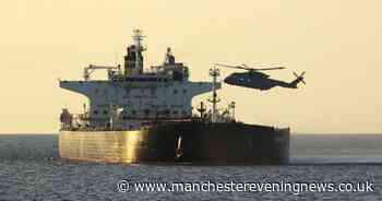Pictures show Royal Marines boarding Russian shadow fleet tanker in English Channel
