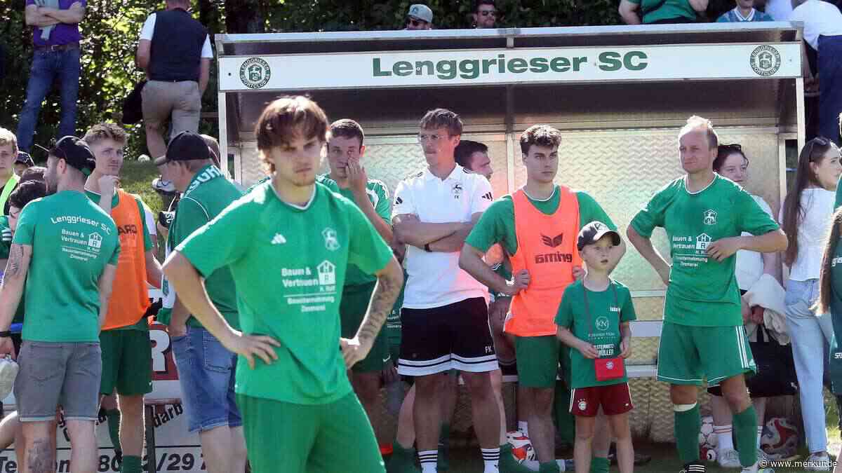 Lenggrieser SC verpasst Aufstieg: Kopfball knallt in letzter Sekunde an den Pfosten