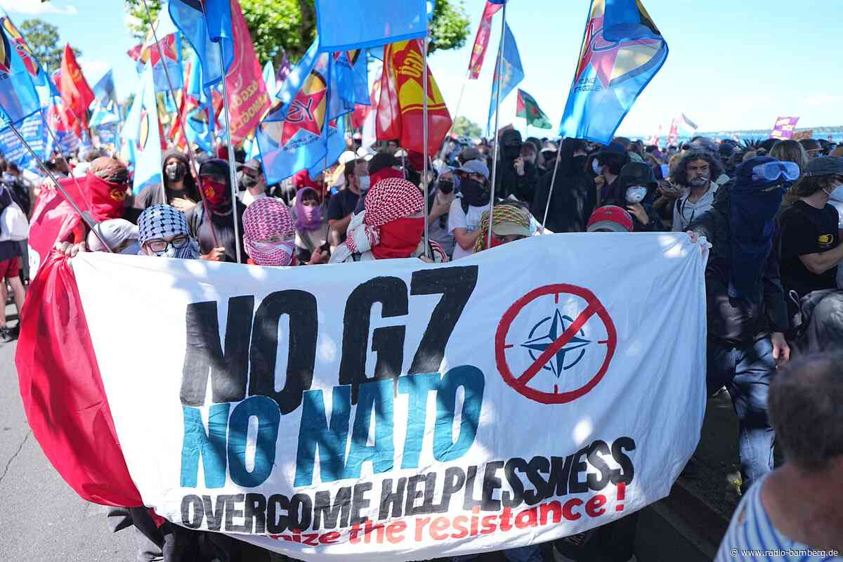 Großer Anti-G7-Protest – Genf im Ausnahmezustand