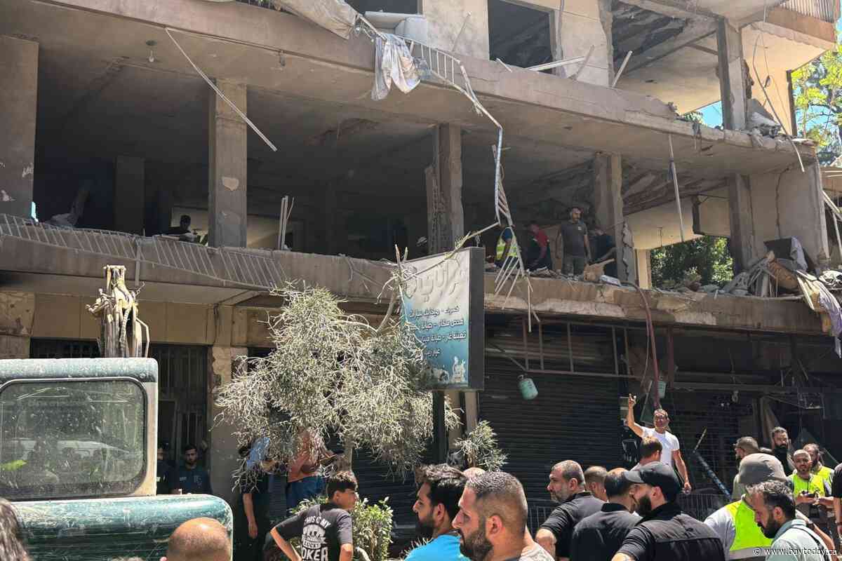Israeli military strikes Beirut suburbs ahead of anticipated US-Iran deal