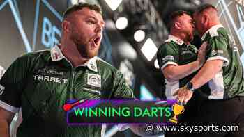 Rock pins INCREDIBLE 144 to clinch stunning deciding leg victory over Latvia