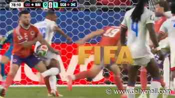 Haiti furious after VAR ignores TWO handball claims in Scotland's Group C win in Boston