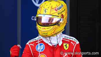 Hamilton claims spectacular first Ferrari win in Barcelona