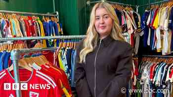 Teen plans to leave uni 'debt free' after making £35,000 selling vintage football shirts