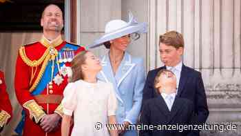 Bei „Trooping the Colour“: Menschlicher Reflex nach Nationalhymne bringt Prinz George zum Lachen