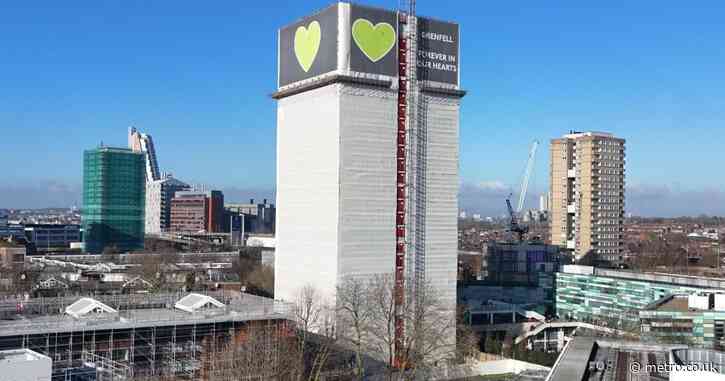 Nine years after Grenfell, community gathers before building is demolished