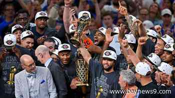 Knicks win first NBA title since 1973 with 94-90 victory over Spurs in Game 5