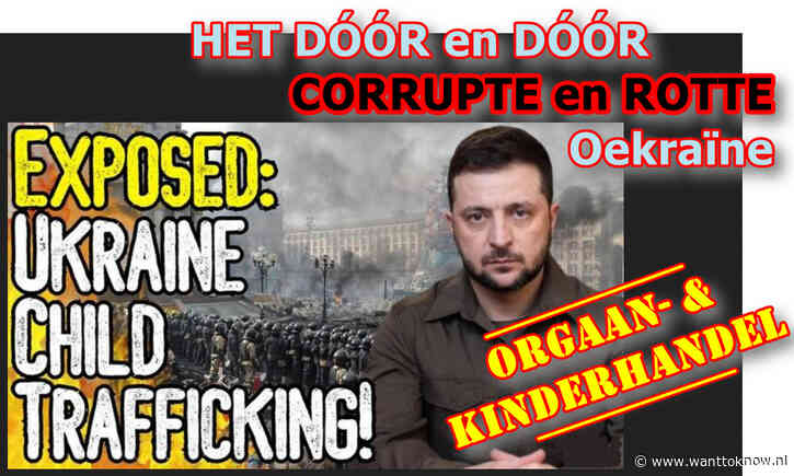 Oekraïne centrum van KINDERHANDEL…!!
