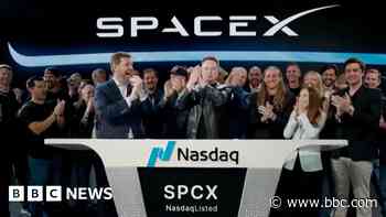 Elon Musk gets public trading of SpaceX under way from Texas