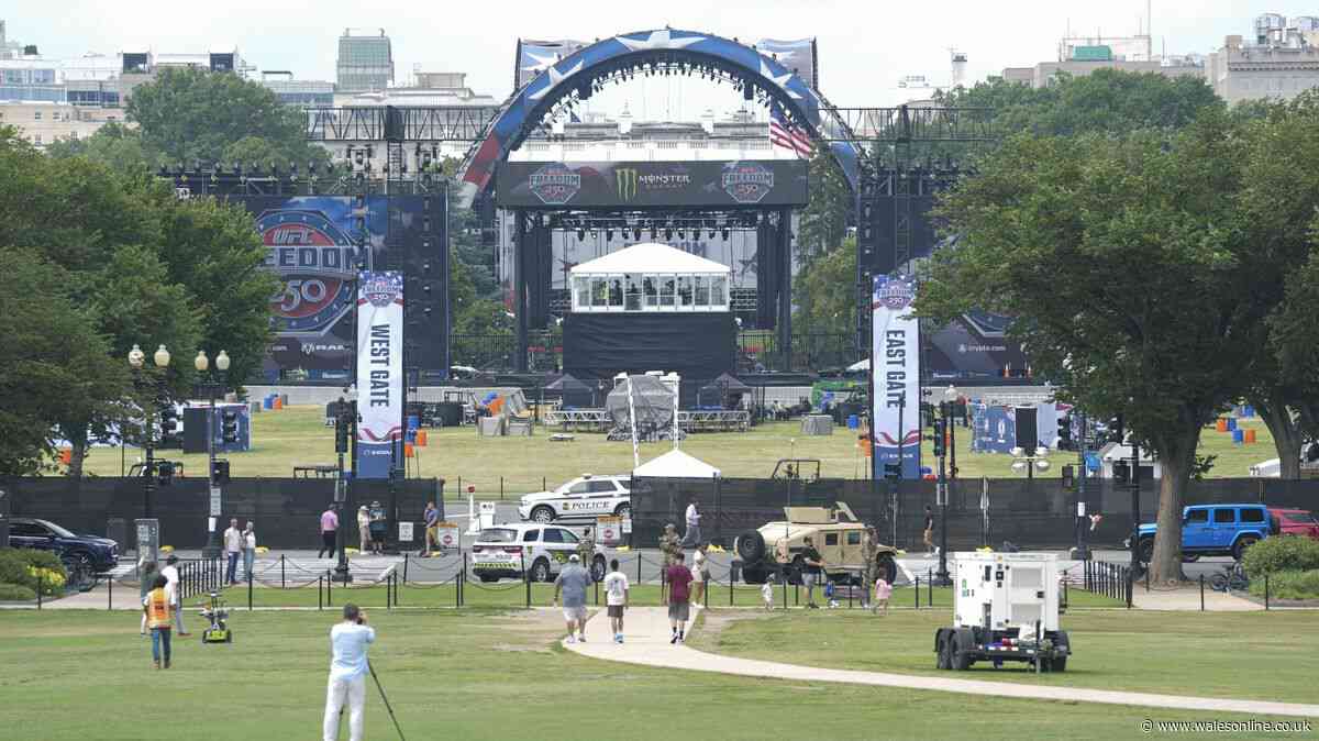 Is UFC Freedom 250 from the White House on TV? Channel, exact start time and streaming