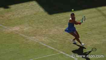 Raducanu beaten by Vekic in final at Queen's