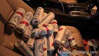 Florida man charged with DUI after speeding and 34 alcoholic drinks found in car, FHP says