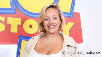 Pregnant Kelsey Parker makes first public appearance since announcing baby news as she leads stars at Toy Story 5 premiere