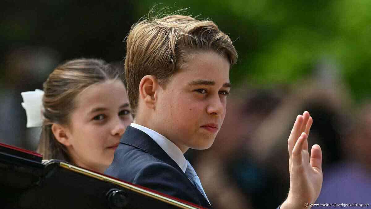 Prinz George wirkt sehr erwachsen bei „Trooping the Colour“