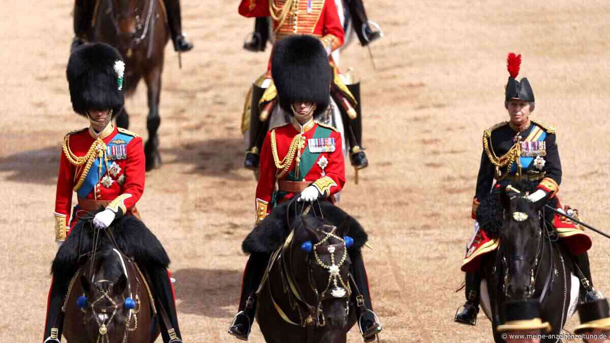 Warum Prinz William bei „Trooping the Colour“ zu Pferde reitet