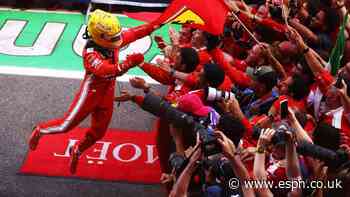 Barcelona-Catalunya Grand Prix: Lewis Hamilton wins first race for Ferrari, first all British podium since 1968 - as it happened