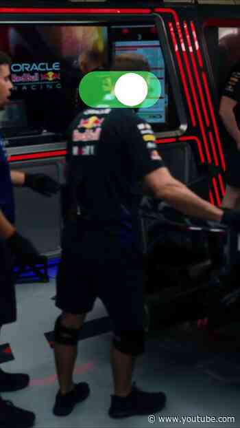 Flicking the switch 😉 #F1 #RedBullRacing #barcelonagp