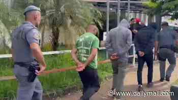 Men who threw young female bungee jumper to her death in horrifying video FLED after realizing their horrific mistake