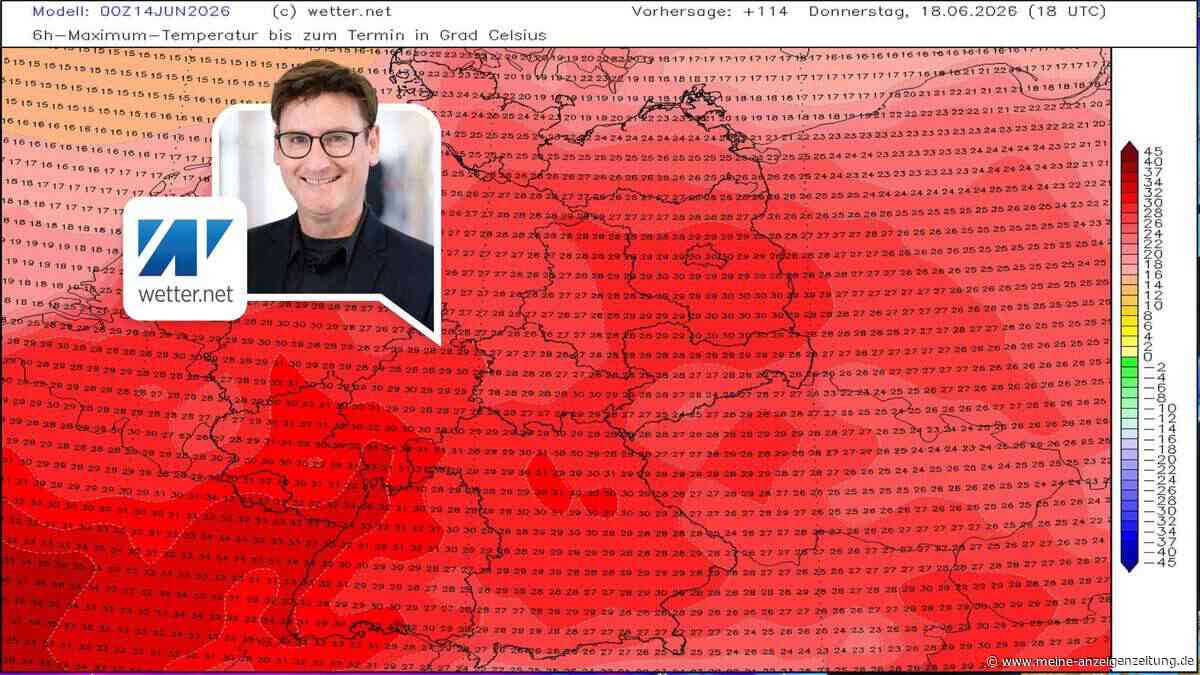 Wetter-Wende ab Wochenmitte: Süddeutschland steuert auf 38 Grad zu – der Norden geht vorerst leer aus
