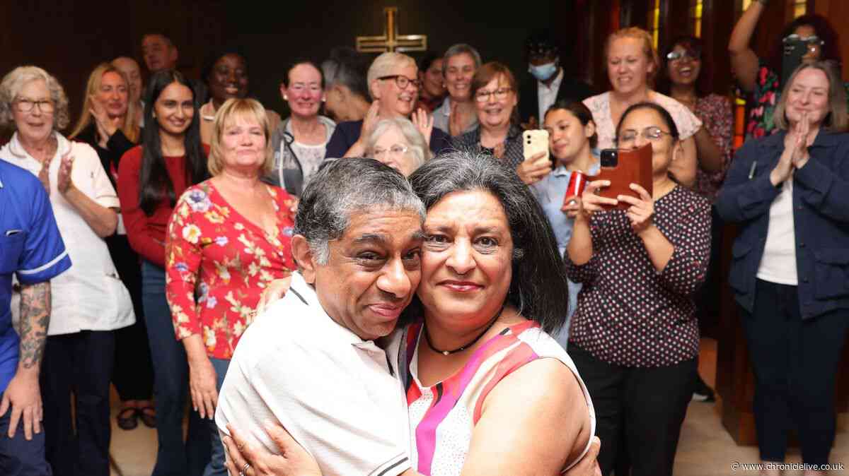 'The whole hospital community helped us survive a year on the wards at the Freeman'